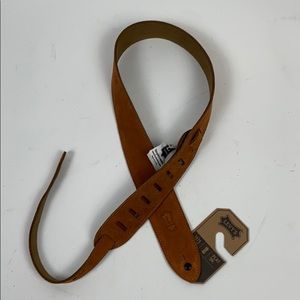 Levy's Leathers 2-inch Suede-Leather Strap, Honey